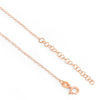 The Sea Flower Silver Rose Gold Plated Necklace